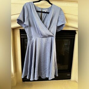 Express satin Lilac dress size 8
